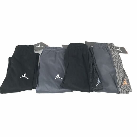 Michael Jordan Nike Sweatpants 4 Pairs Gray Black 2T - Picture 15 of 15